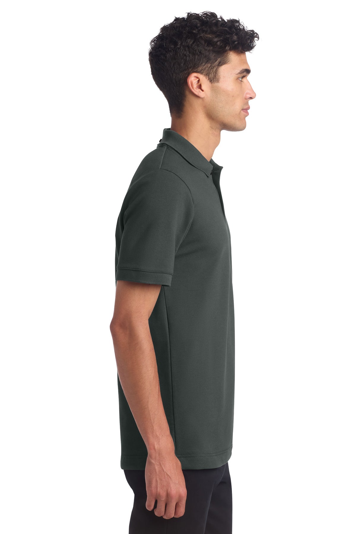 AnchorGrey Mercer+Mettle Stretch Heavyweight Pique Polo MM1000