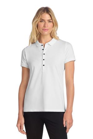 AnchorGrey Mercer+Mettle Women's Stretch Heavyweight Pique Polo MM1001