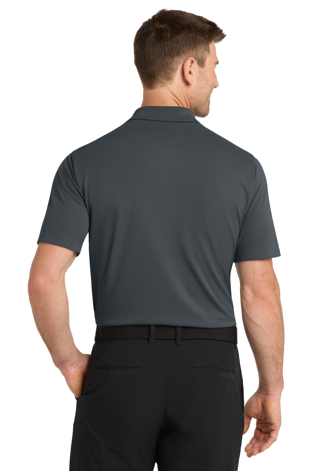 Anthracite Nike Dri-FIT Micro Pique 2.0 Polo NKDC1963
