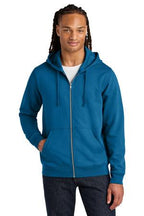 Anthracite Stanley/Stella Unisex Mixer Full-Zip Hooded Sweatshirt SXU011