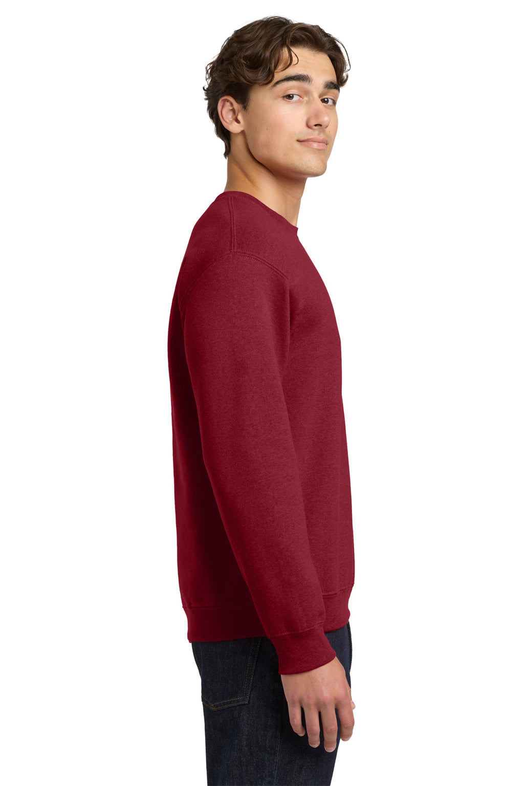 Antqu Chry Red Gildan Heavy Blend Crewneck Sweatshirt. 18000