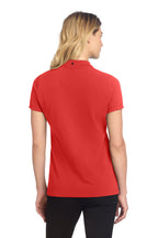 AppleRed Mercer+Mettle Women's Stretch Heavyweight Pique Polo MM1001