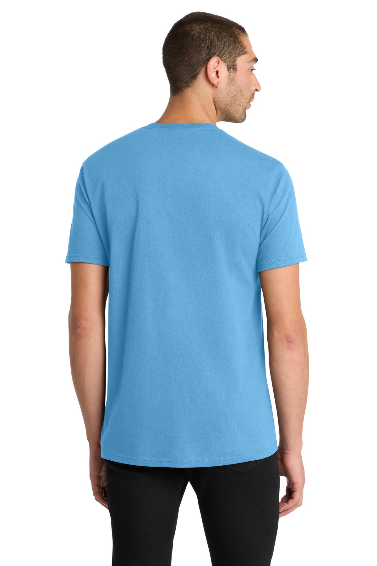 Aquatic Blue District The Concert Tee DT5000