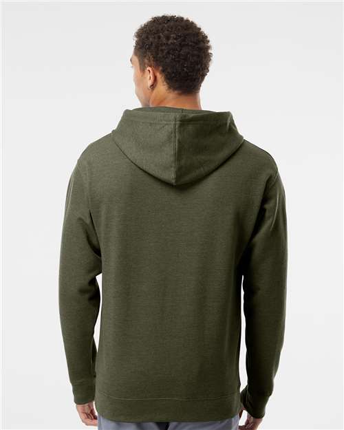 Army Heather Midweight Hooded Sweatshirt - SS4500
