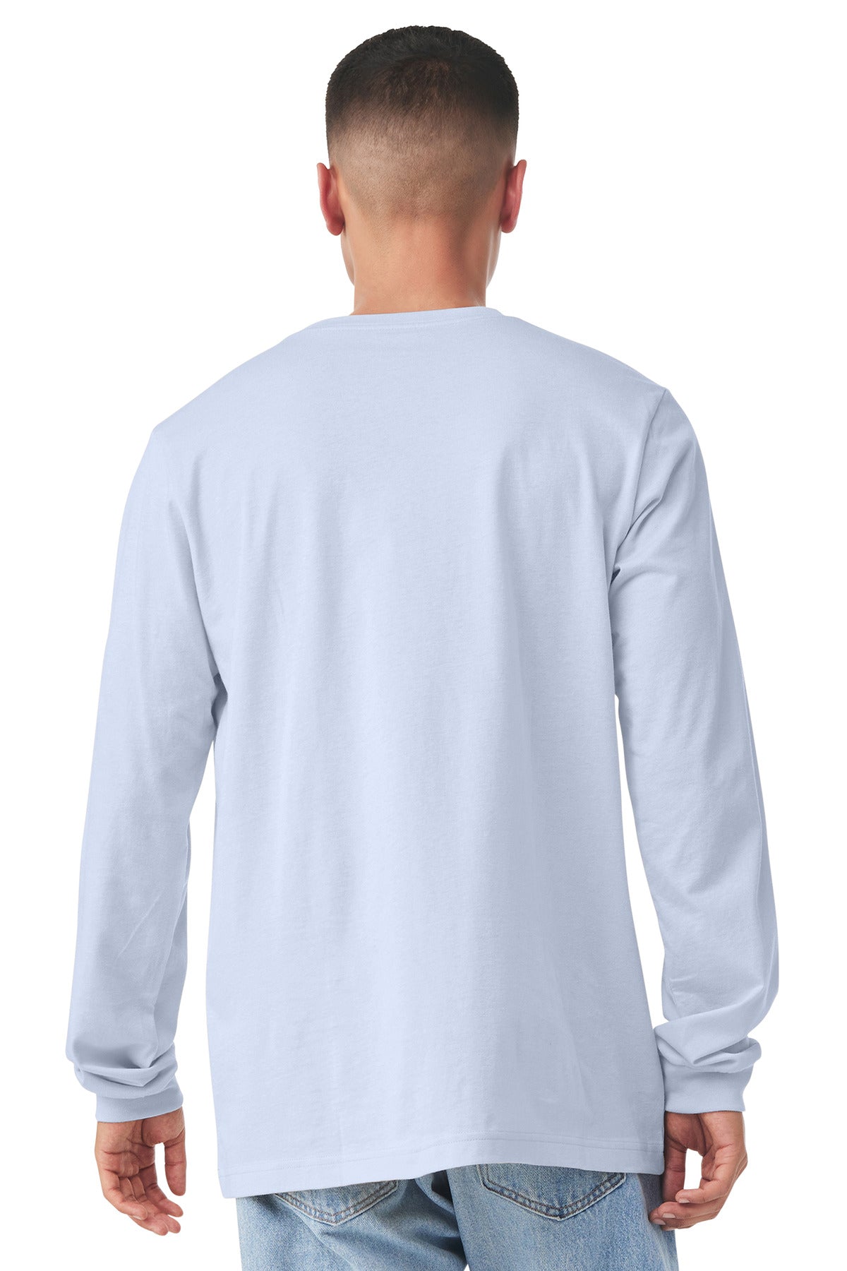 Ash BELLA+CANVAS Unisex Jersey Long Sleeve Tee. BC3501
