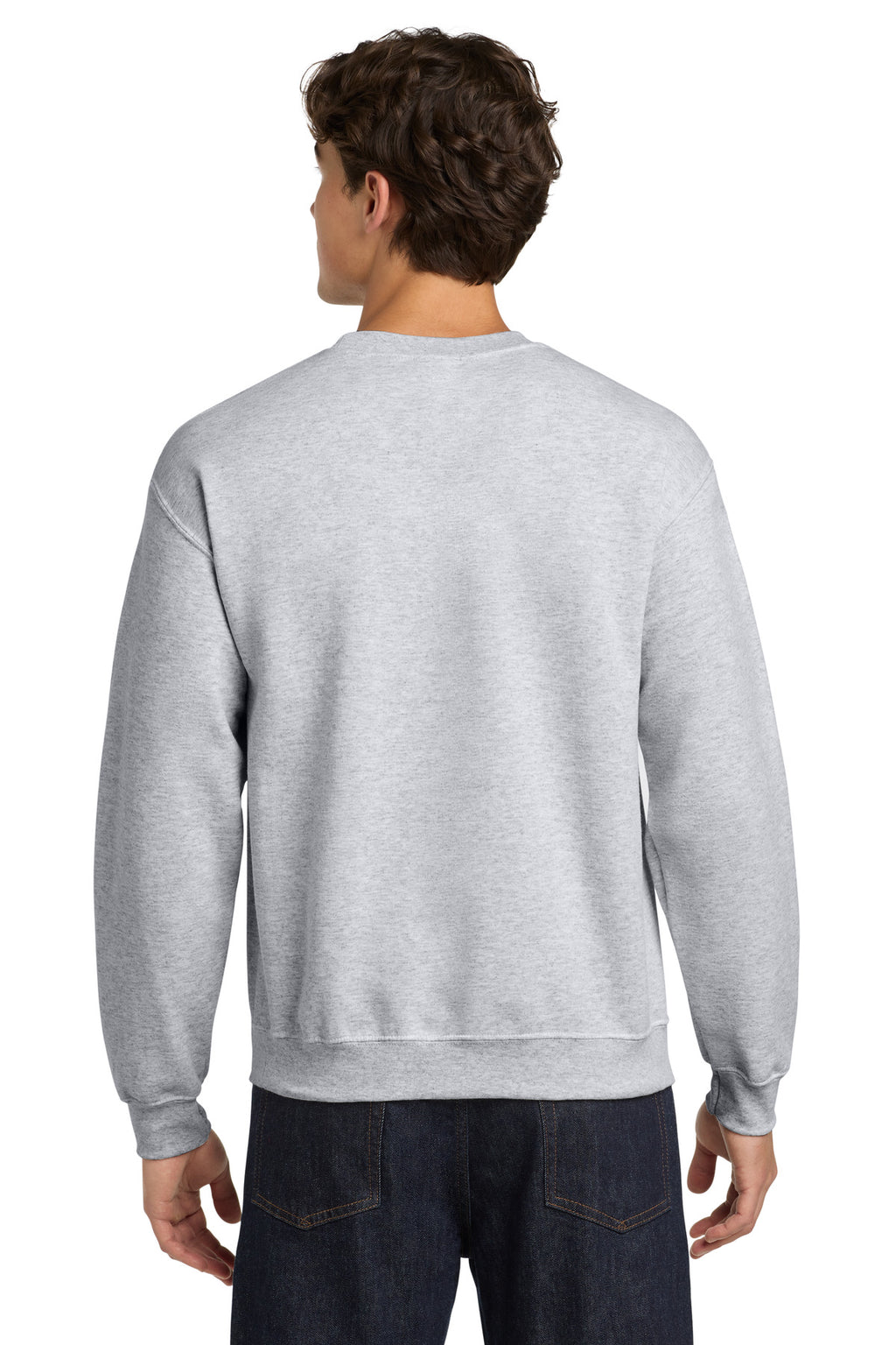 Ash Gildan Heavy Blend Crewneck Sweatshirt. 18000
