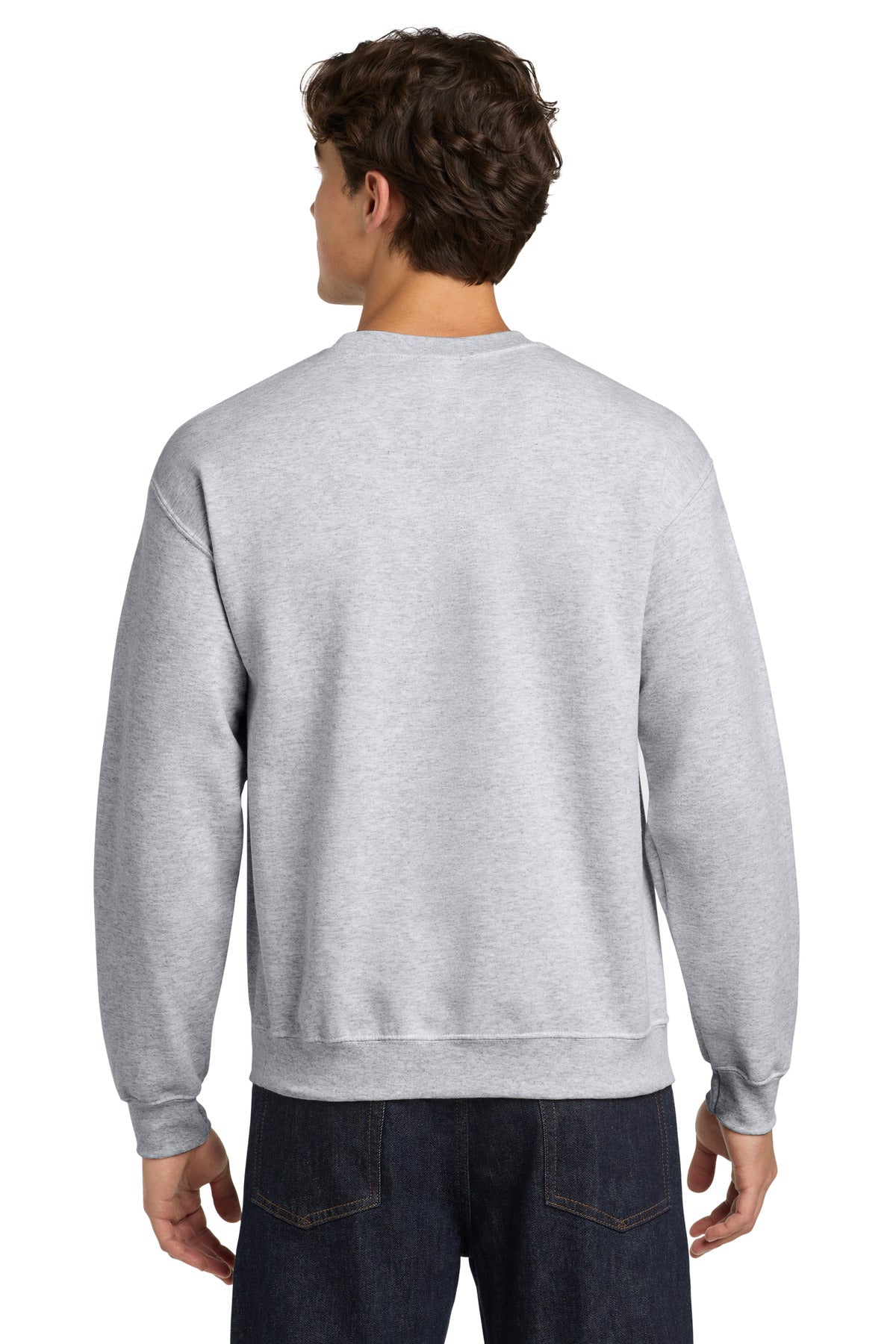 Ash Gildan Heavy Blend Crewneck Sweatshirt. 18000