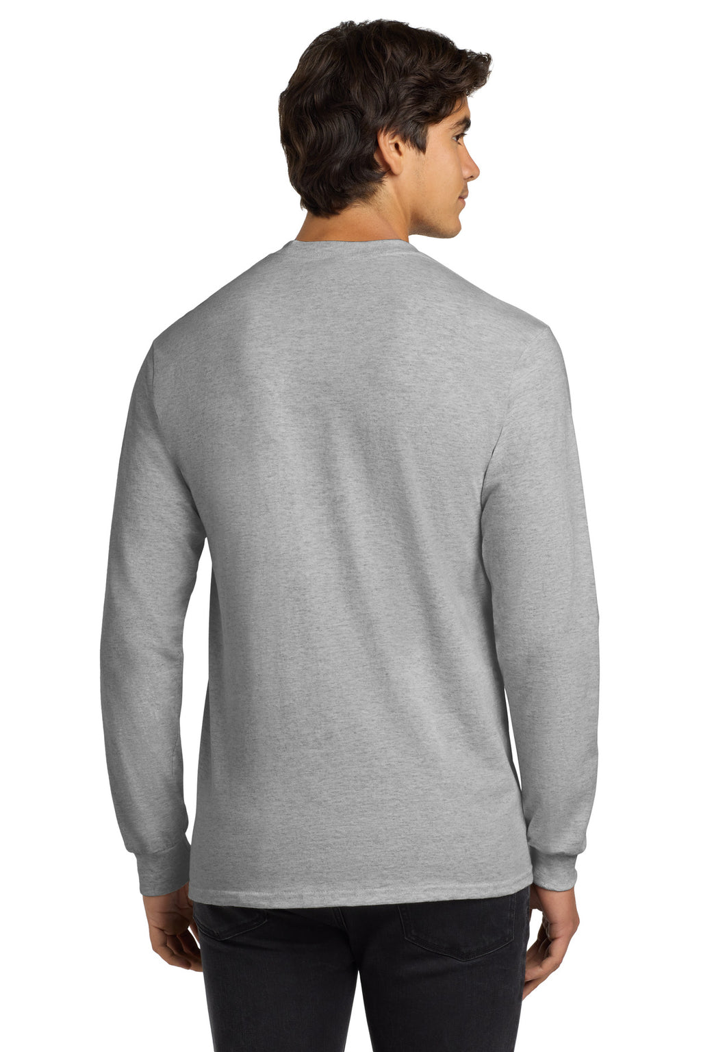 Ash Gildan - Ultra Cotton 100% US Cotton Long Sleeve T-Shirt. G2400