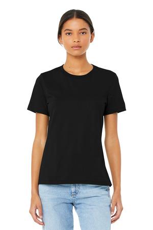 Asphalt BELLA+CANVAS Women's Relaxed Jersey Short Sleeve Tee. BC6400