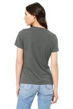 Asphalt BELLA+CANVAS Women's Relaxed Jersey Short Sleeve Tee. BC6400