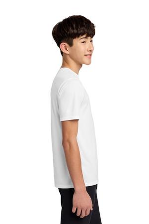 Ath Maroon Port & Co Youth Performance Tee. PC380Y