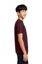 Ath Maroon Port & Co Youth Performance Tee. PC380Y