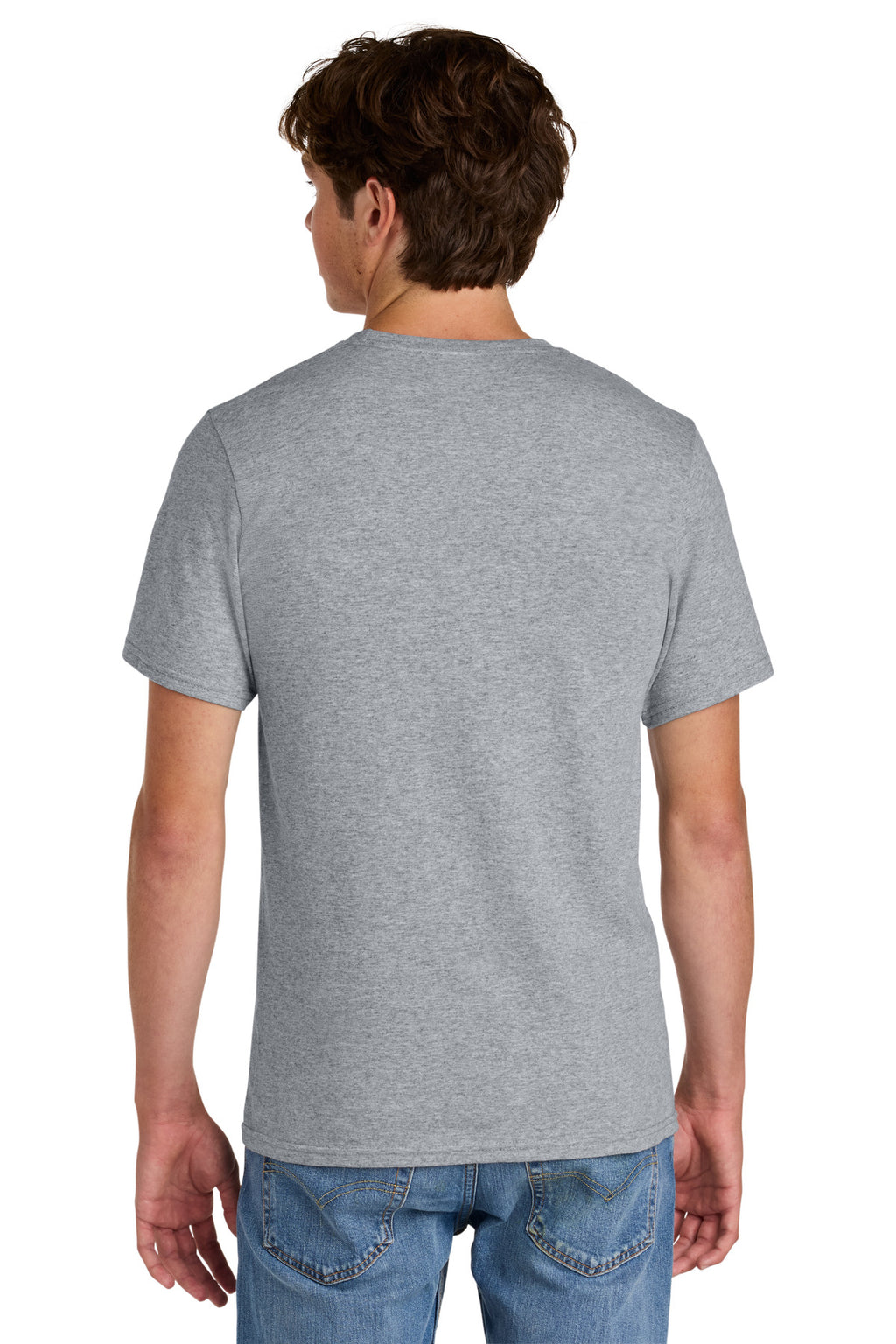 AthlHthr Port & Co Easy Cotton Tee PC43