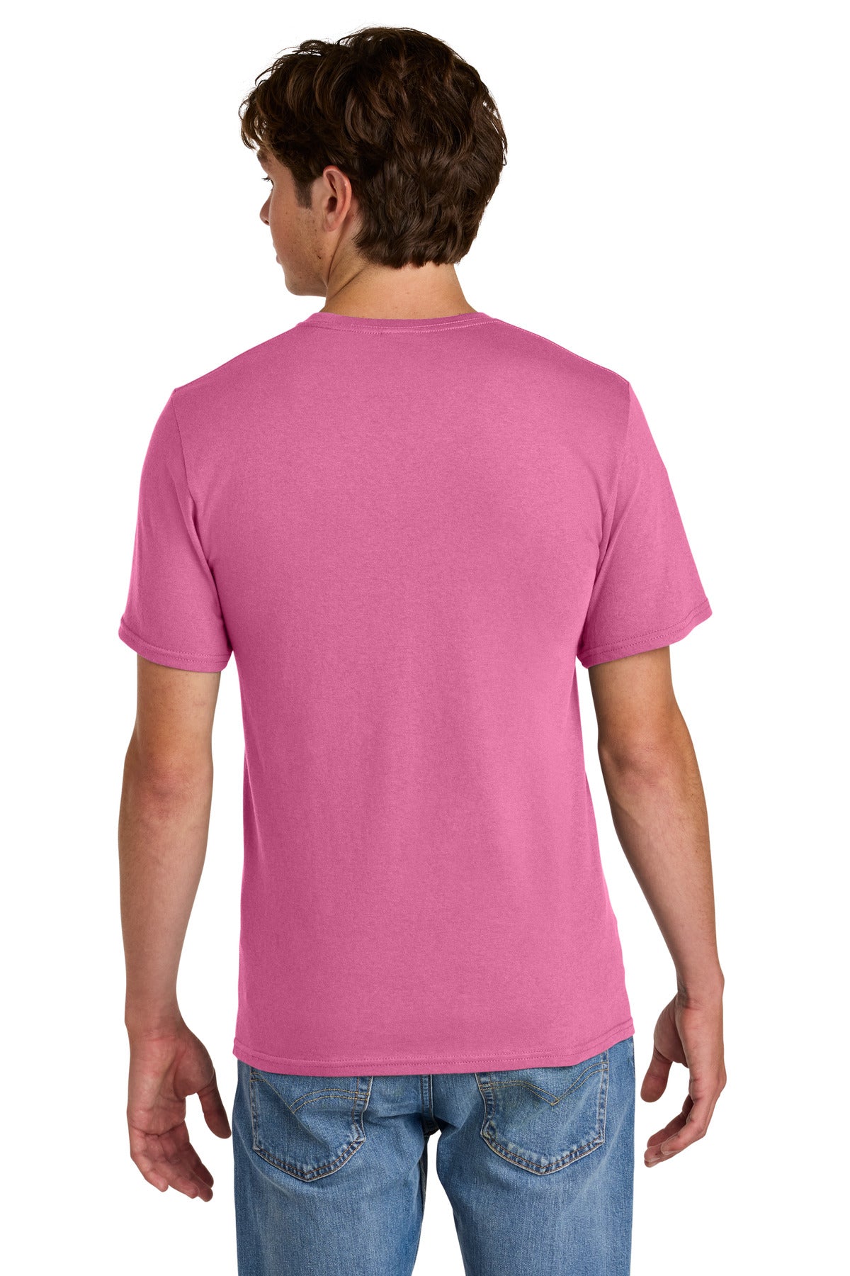 AwrnsPink Port & Co Easy Cotton Tee PC43