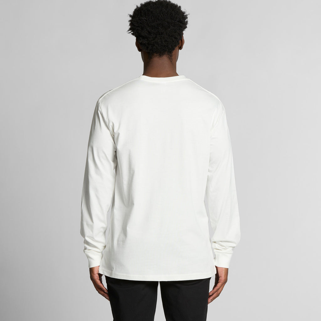 Rear View of  Staple Organic L/S Tee | 5020G  grouped