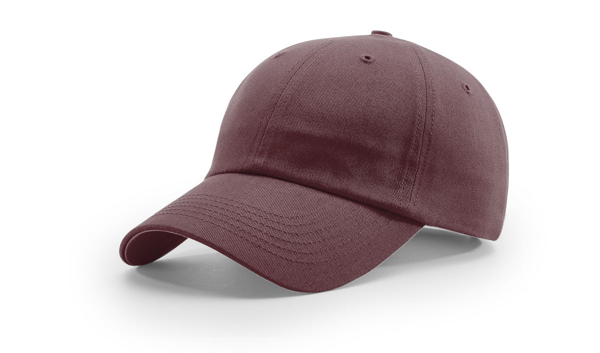 Maroon Relaxed Twill