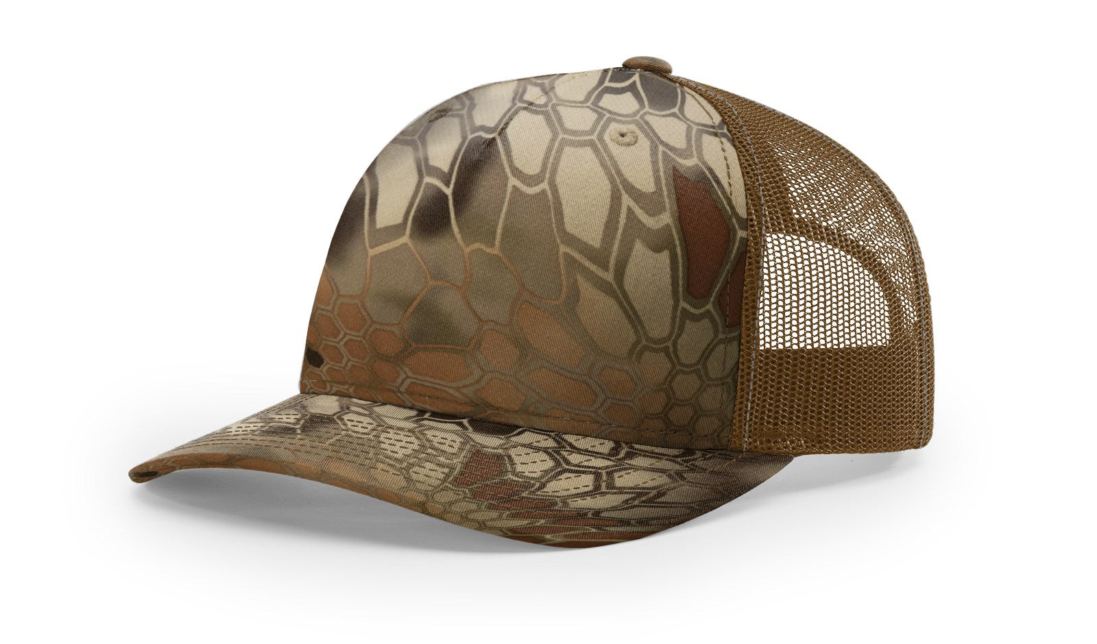 Kryptek Highlander/Buck Printed Five Panel Trucker