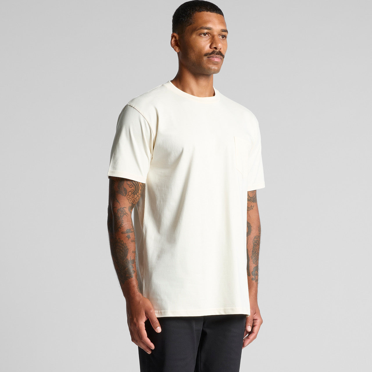 Right View of  Classic Pocket Tee | 5027  grouped