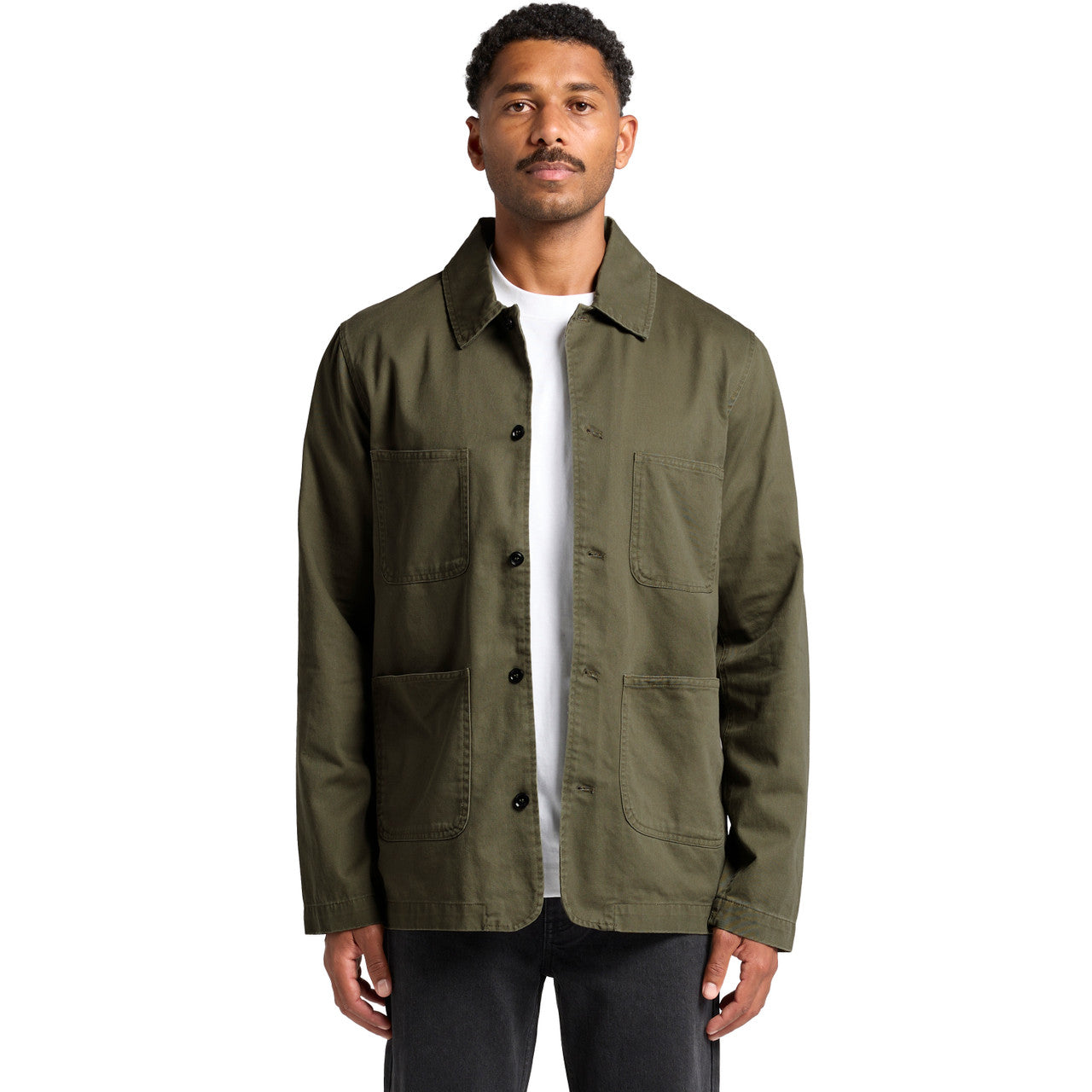 Front View of  Chore Jacket | 5522  grouped