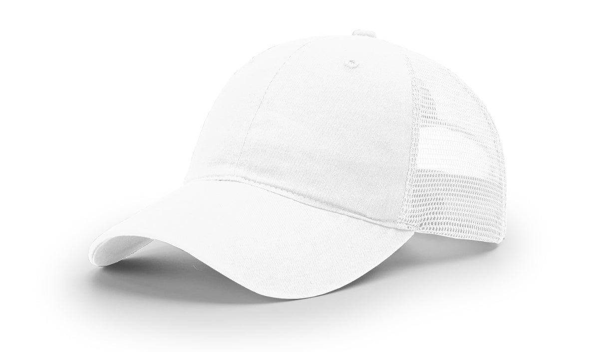 White Garment Washed Trucker