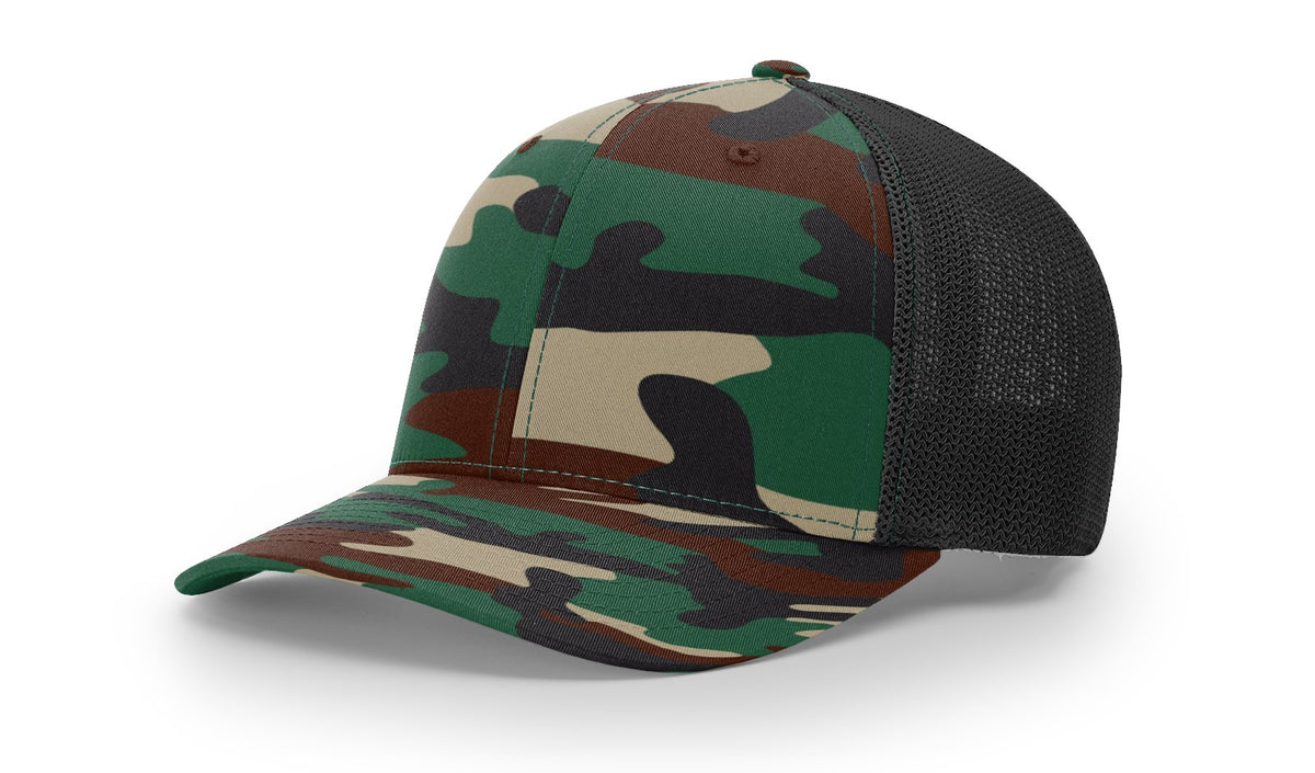 Green Camo/Black R-Flex Trucker