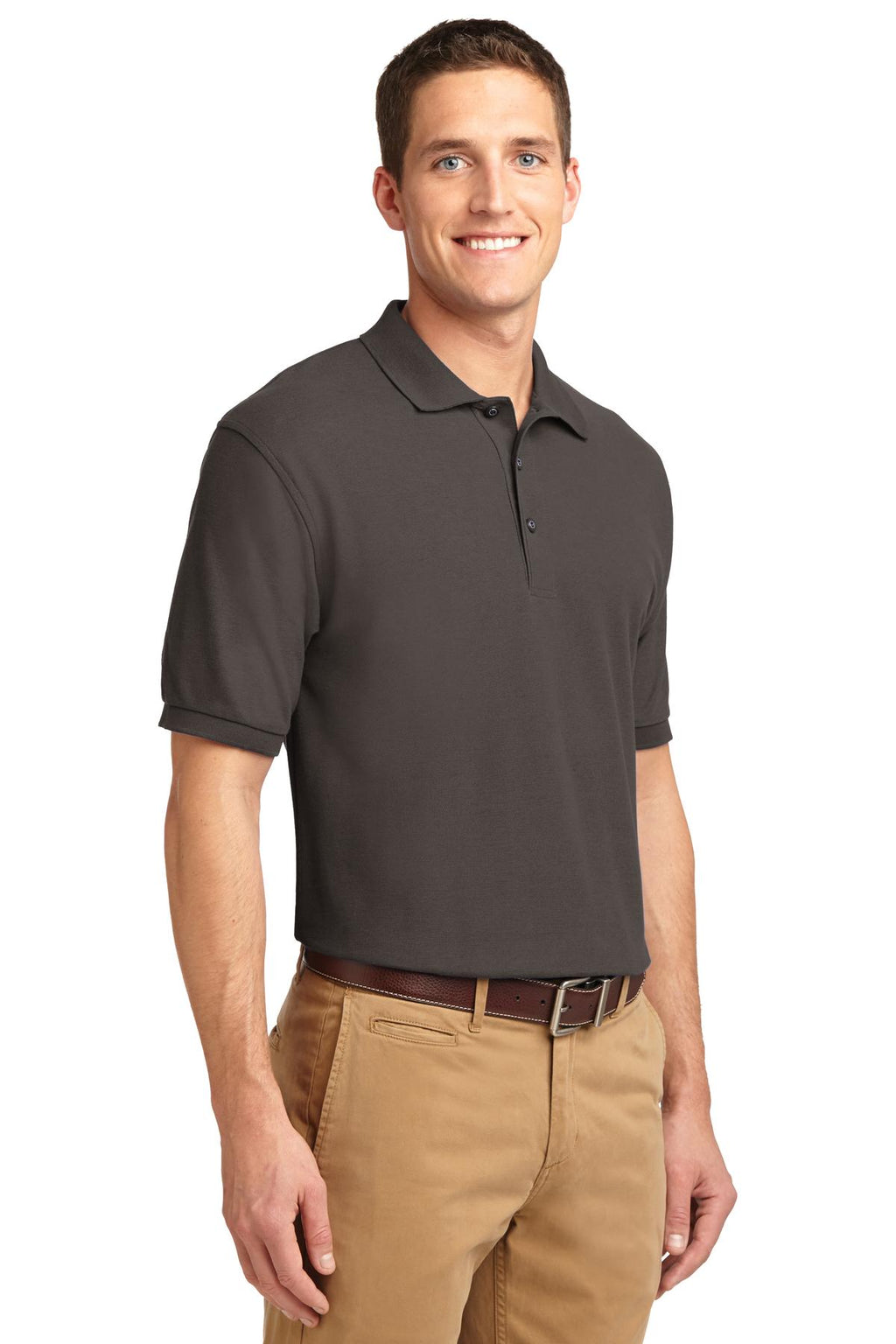 Bark Port Authority Silk Touch Polo K500
