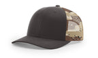 Brown/Desert Camo Printed Mesh Trucker