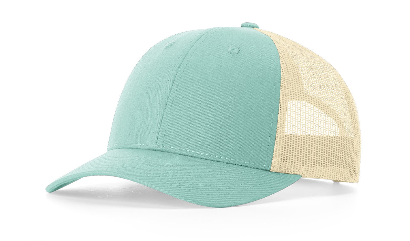 Aruba Blue/Birch Low Pro Trucker