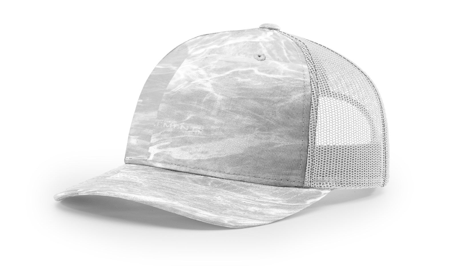 Mossy Oak Elements Bonefish/Lt Printed Five Panel Trucker