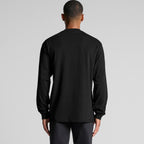Rear View of  General L/S Tee | 5056  grouped