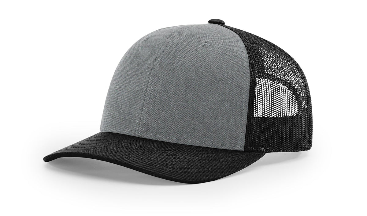 Heather Grey/Black Trucker