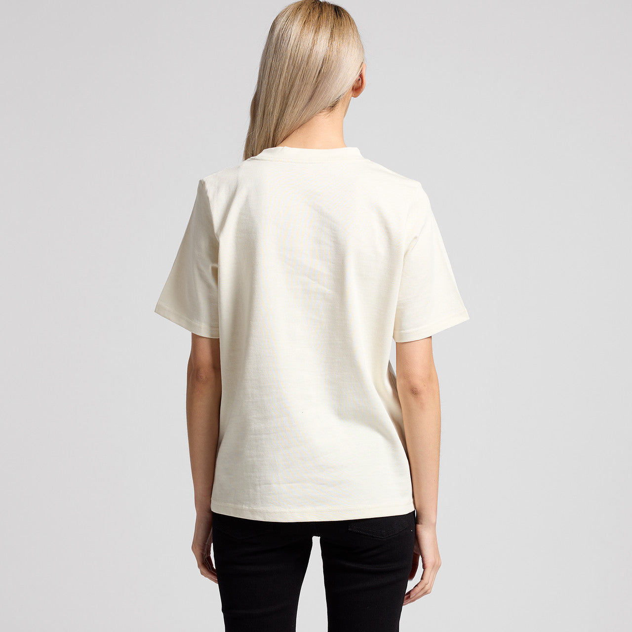 Rear View of  Wo's Heavy Tee | 4080  grouped