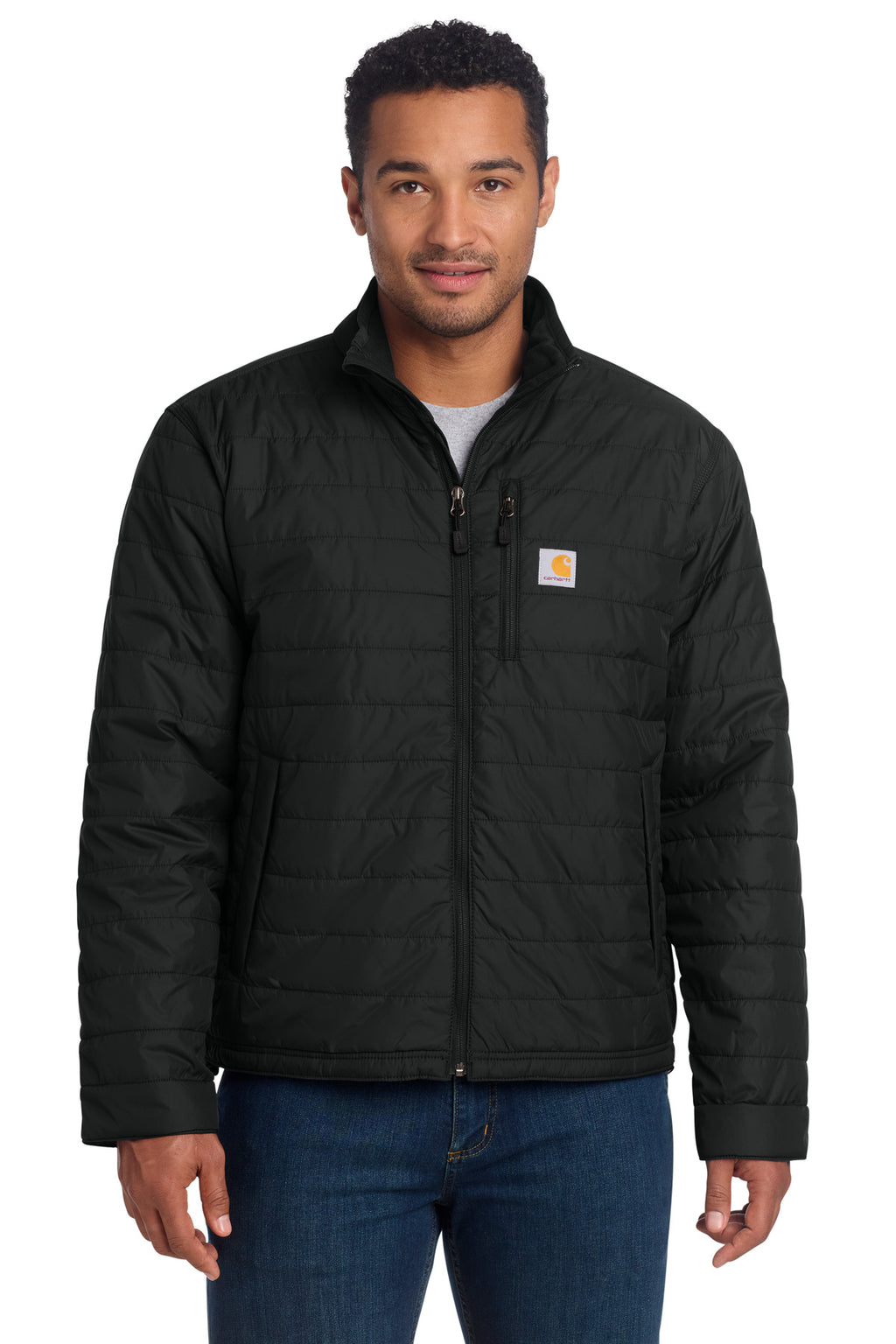 Black Carhartt Gilliam Jacket. CT102208
