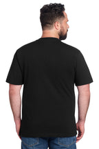 Black Carhartt Short Sleeve Henley T-Shirt CTK84