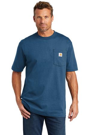 Black Carhartt Workwear Pocket Short Sleeve T-Shirt. CTK87