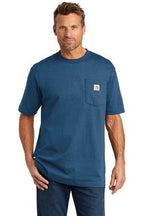 Black Carhartt Workwear Pocket Short Sleeve T-Shirt. CTK87