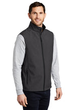 Black Char Hth Port Authority Core Soft Shell Vest. J325