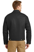 Black CornerStone - Duck Cloth Work Jacket. J763