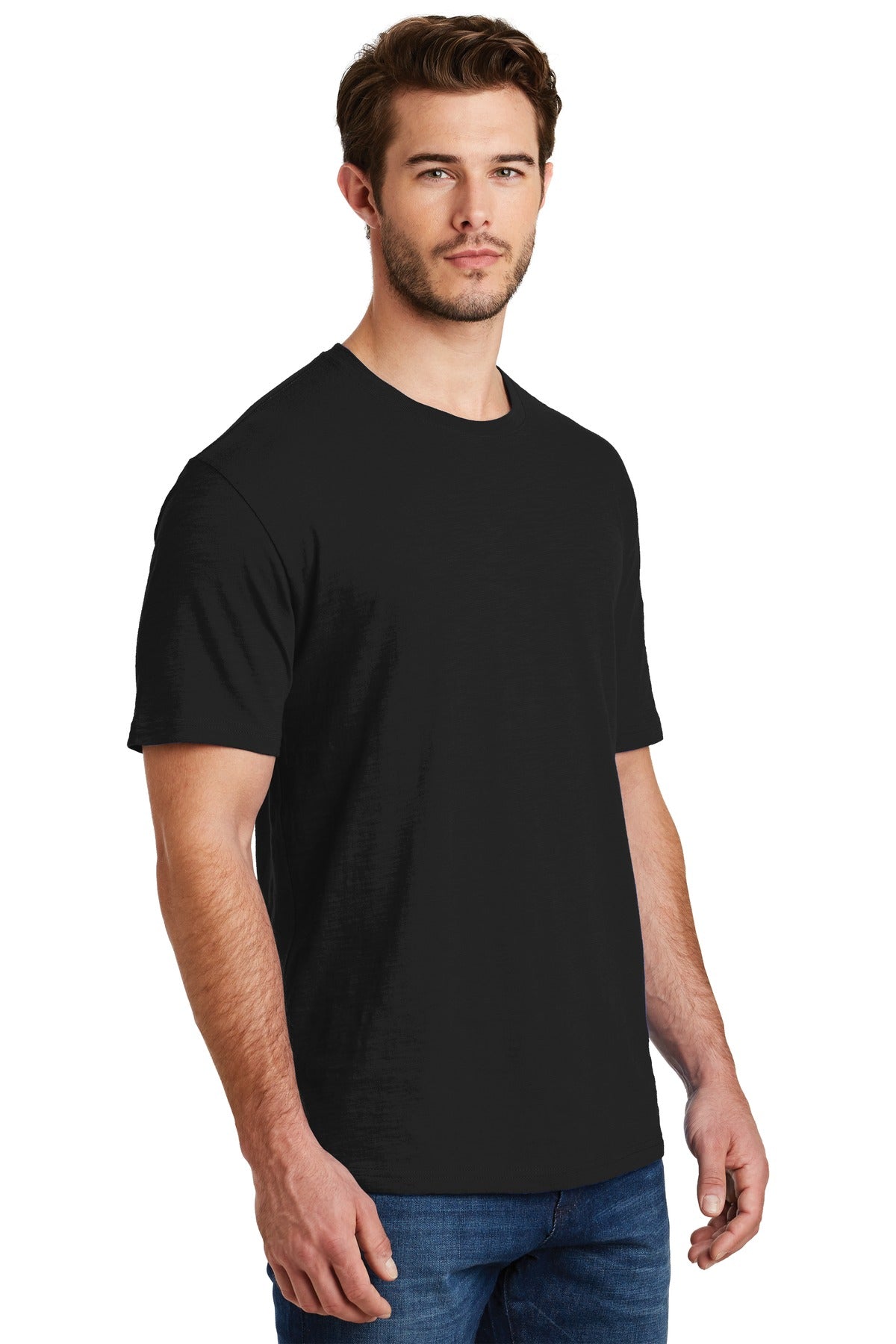 Black District Perfect Blend CVC Tee. DM108
