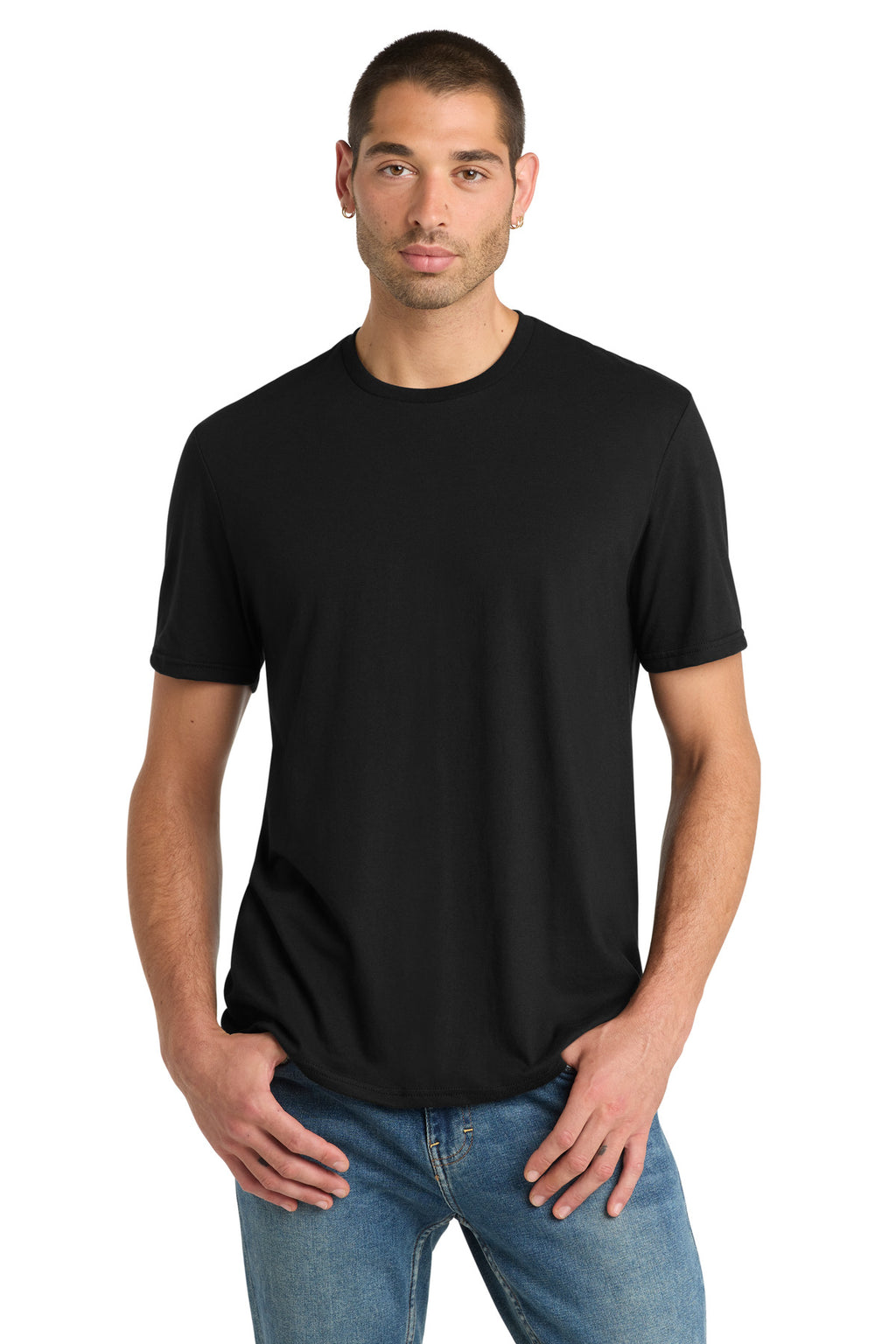 Black District Perfect Blend CVC Tee. DM108