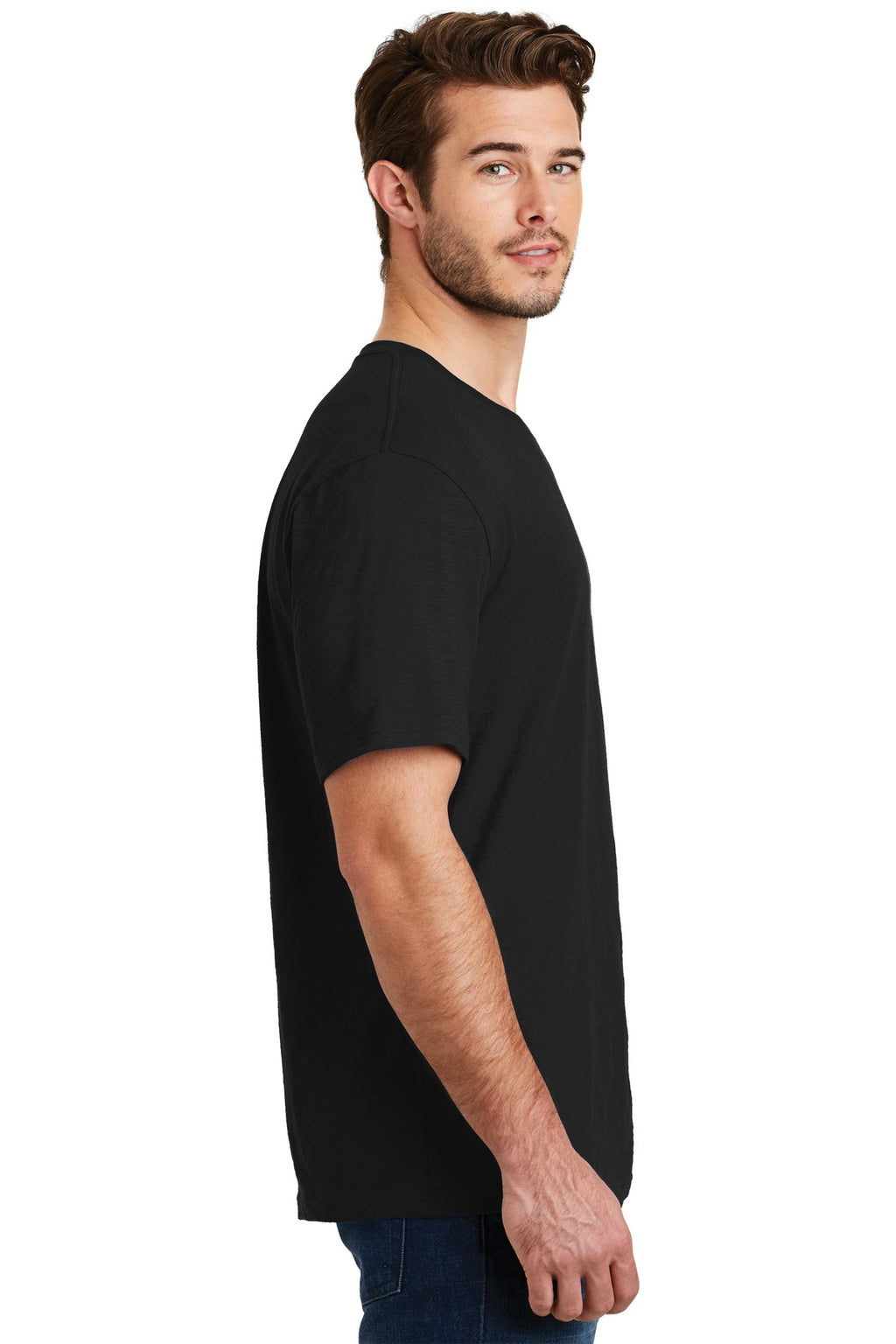 Black District Perfect Blend CVC Tee. DM108