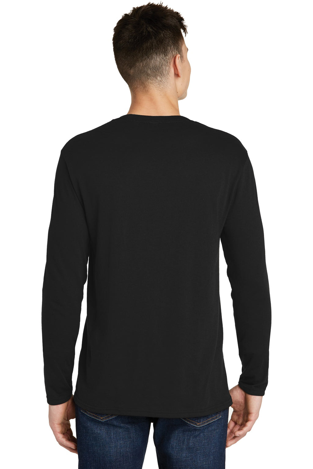 Black District Very Important Tee Long Sleeve. DT6200