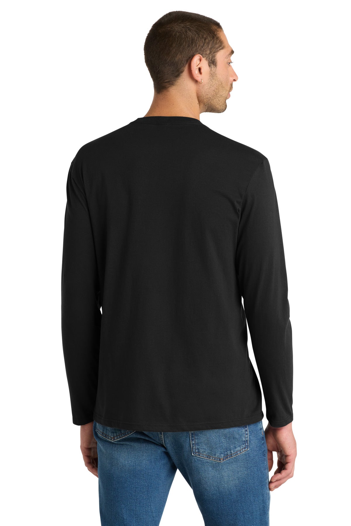 Black District Very Important Tee Long Sleeve. DT6200