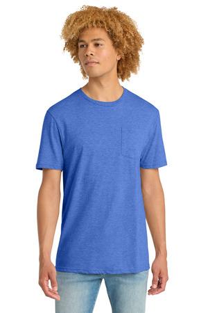 Black District Very Important Tee with Pocket. DT6000P
