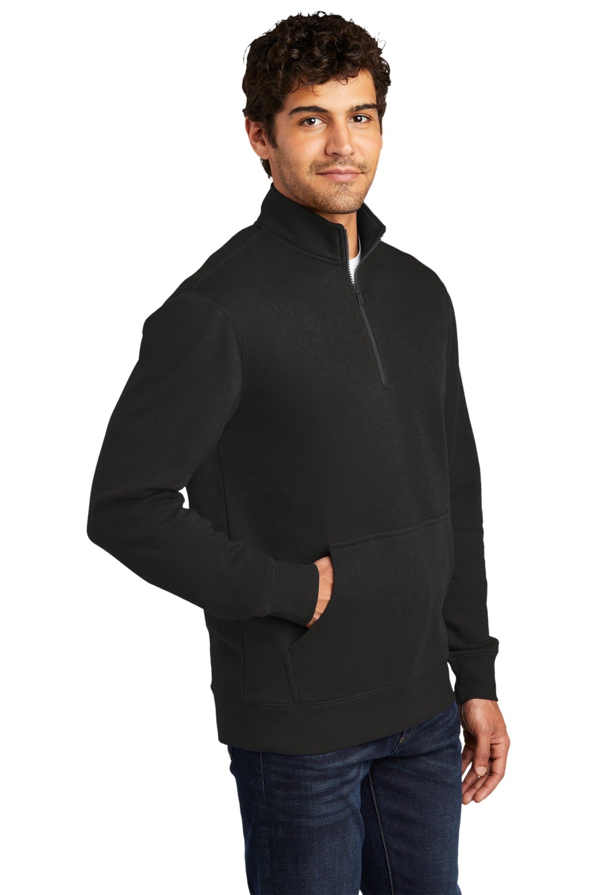 Black District V.I.T. Fleece 1/4-Zip DT6106