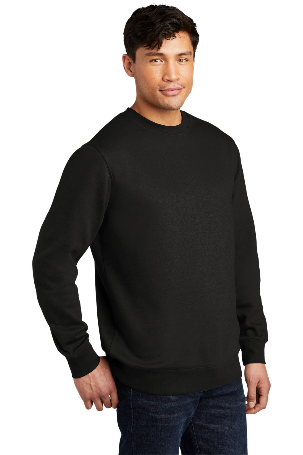 Black District V.I.T. Fleece Crew DT6104