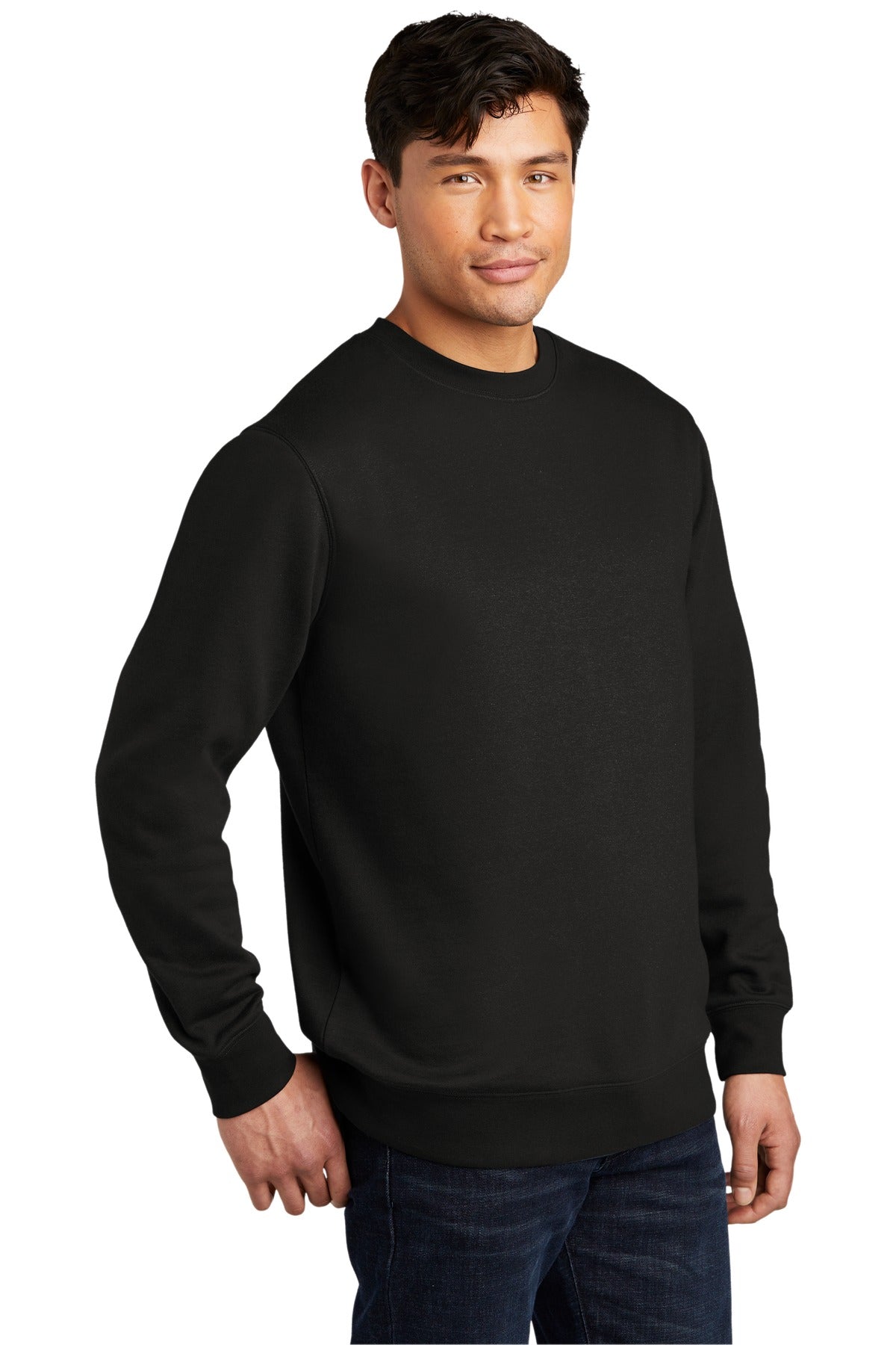Black District V.I.T. Fleece Crew DT6104