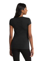 Black District Women's Fitted Very Important Tee . DT6001