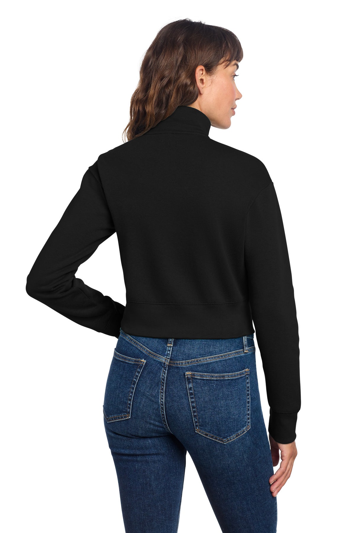 Black District Women's V.I.T. Fleece 1/2-Zip DT6111