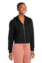 Black District Women's V.I.T. Fleece Full-Zip Hoodie DT6103
